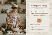 Cottagecore Spring Patterns, a Pattern Graphic by LuOtero (Thumbnail 1 of 7)
