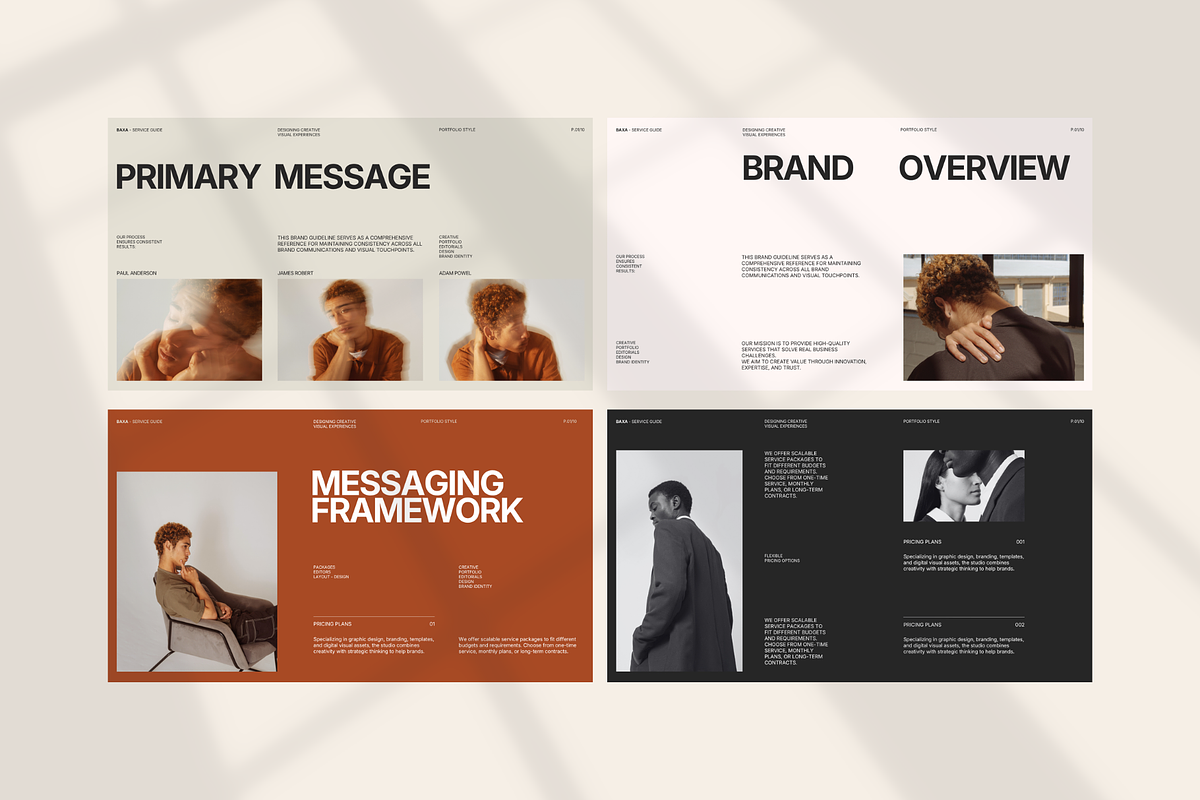 BAXA - Service Guide Keynote, a Presentation Template by Creatorism (Photo 7 of 10)