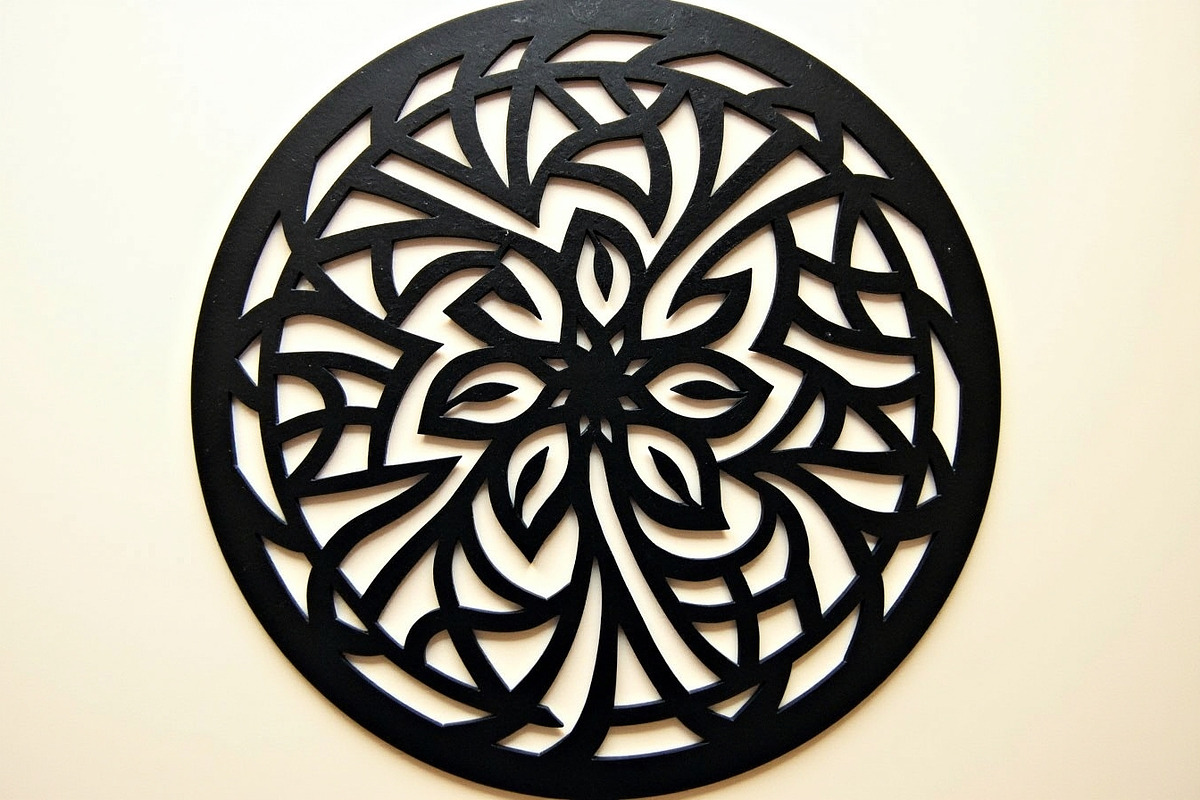 Circular Geometric Laser Cutting Bun, an Object Graphic by BIPLOB EXPERT (Photo 11 of 17)