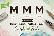 Meltow Font, a Script Font by Typesketchbook Foundry (Thumbnail 3 of 5)