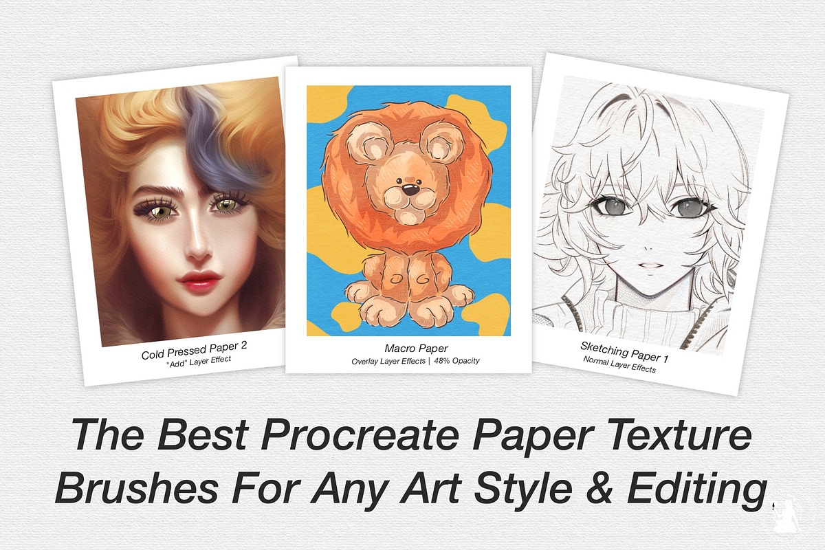 Procreate Paper Textures Brushes, a Brush Add-On by Pawsitively Aesthetic (Photo 4 of 4)