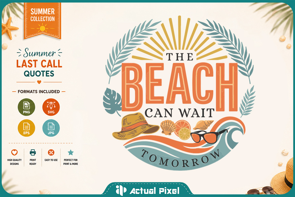 Summer Last Call Bundle, a Seasonal Illustration by Actual Pixel (Photo 20 of 23)