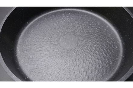 Restaurant. Frying pans. Action, a Person Photo by Media Whale Stock
