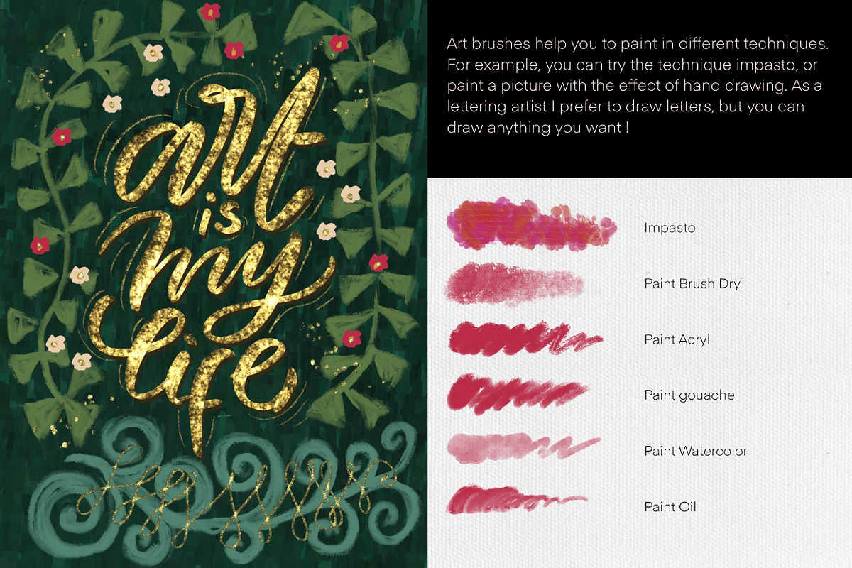 Modern Masterpiece Brushset, a Brush Add-On by Letter Elfa Studio (Photo 4 of 13)