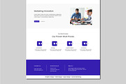 Email Newsletter Design, a Landing Page Template by ContestDesign (Thumbnail 4 of 4)