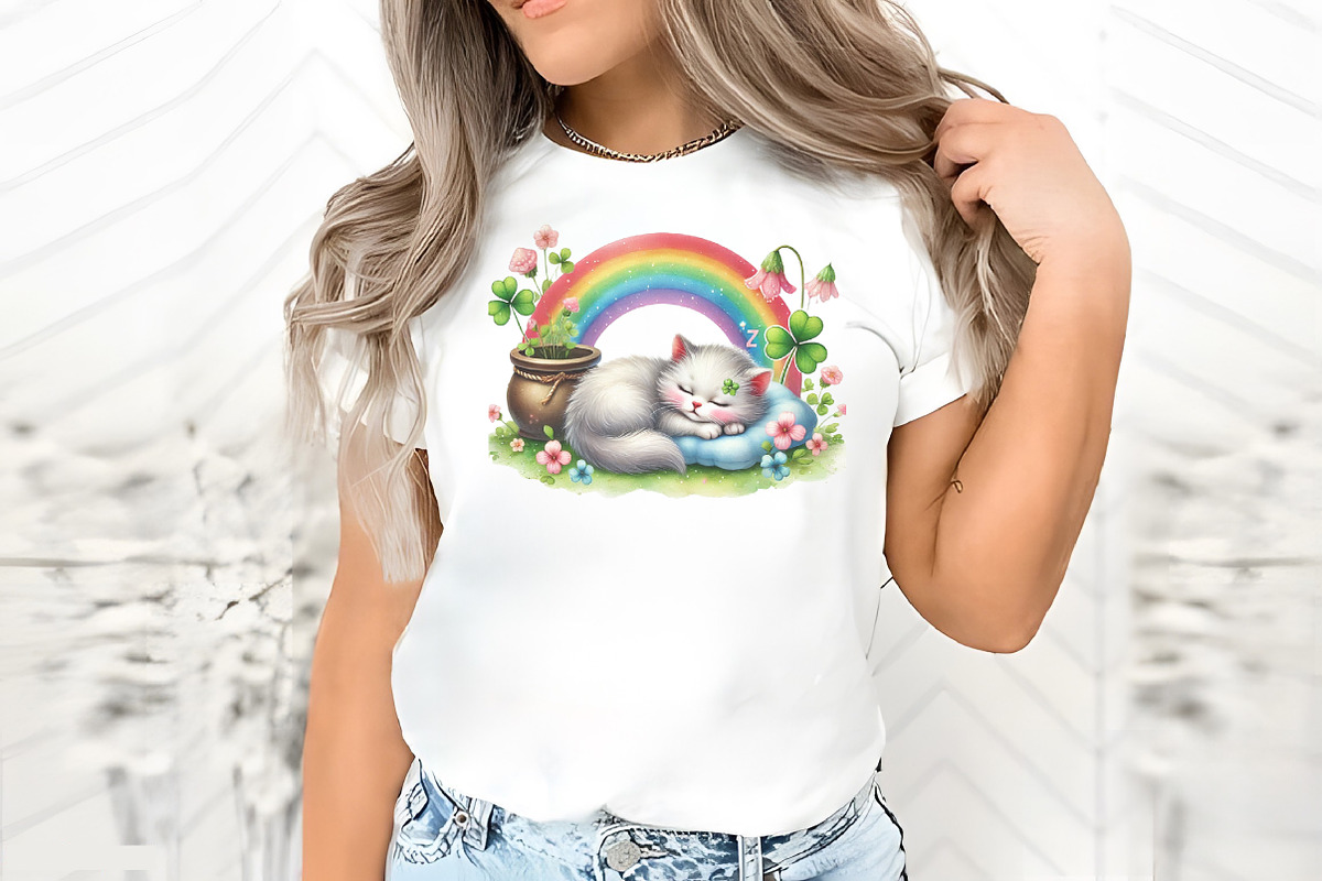 Spring Cats Sublimation Clipart, an Illustration by RobertsArt (Photo 3 of 7)