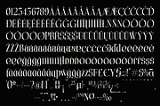 Adeoosa – Gothic Serif Display, a Serif Font by MooneseyeType (Thumbnail 6 of 9)