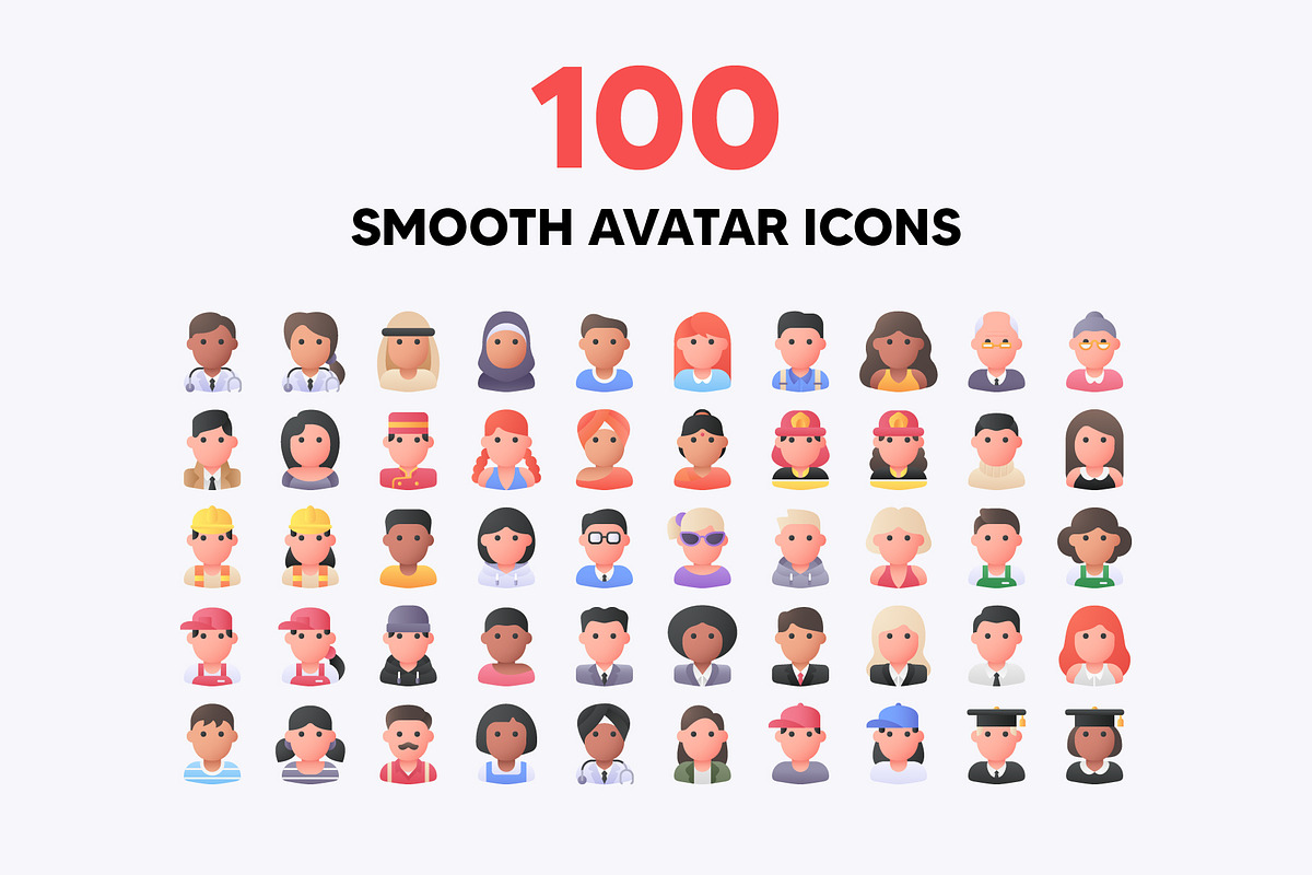 100 Smooth Avatar Icons, an Icon by BaconTaco (Photo 2 of 4)