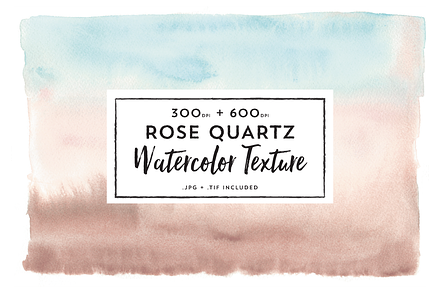 Rose Quartz Watercolor Background
