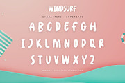 Windsurf - Playful Display Font, a Script Font by Alpaprana (Thumbnail 8 of 11)