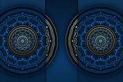 Mandala Oriental Floral art Bundle, a Background Graphic by NJ Himel (Thumbnail 94 of 97)