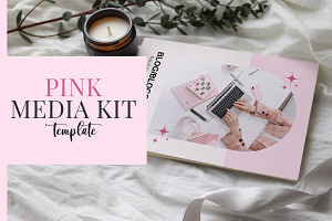 4 Page Media Kit Canva Template