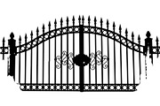 Wrought Iron Fence, an Object Graphic by Creativeshirt (Thumbnail 9 of 19)
