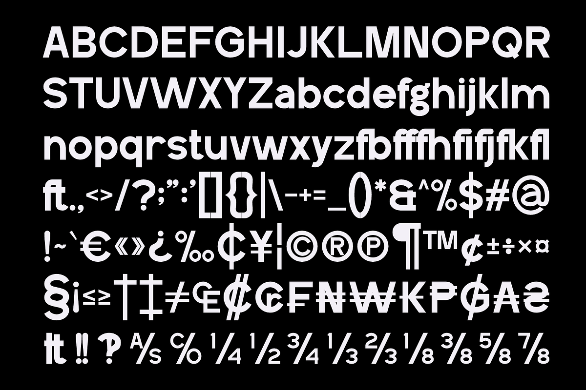 Denath - Sans Serif Typeface, a Sans Serif Font by MaikoHatta (Photo 4 of 7)