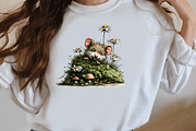 Whimsical Peeking Woodland Animals, a Seasonal Illustration by Designworld (Thumbnail 9 of 11)