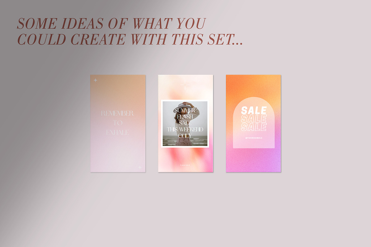 Summer Splash Gradient Backgrounds, a Texture Graphic by Feather & Sage Design (Photo 2 of 9)