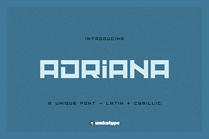 Adriana Display Font