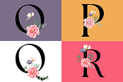 Flower Font, a Design Template by RiyaKhandelwal2 (Thumbnail 4 of 6)
