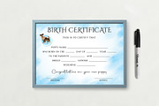 Puppy Birth Certificate, a Stationery Template by DesignDevisers (Thumbnail 5 of 10)