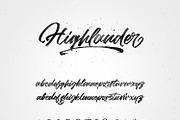 Highlander marker script, a Script Font by kavoon (Thumbnail 10 of 14)