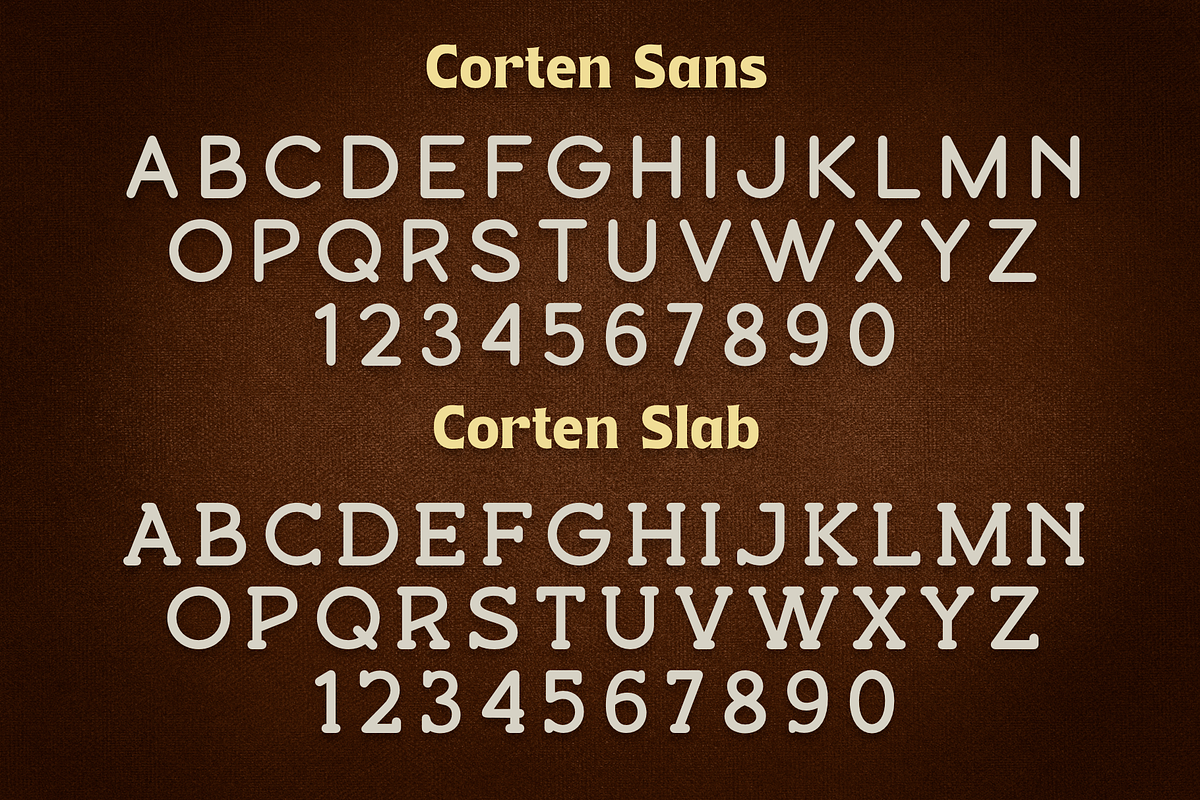 Corten, a Serif Font by Larin Type Co. (Photo 12 of 14)