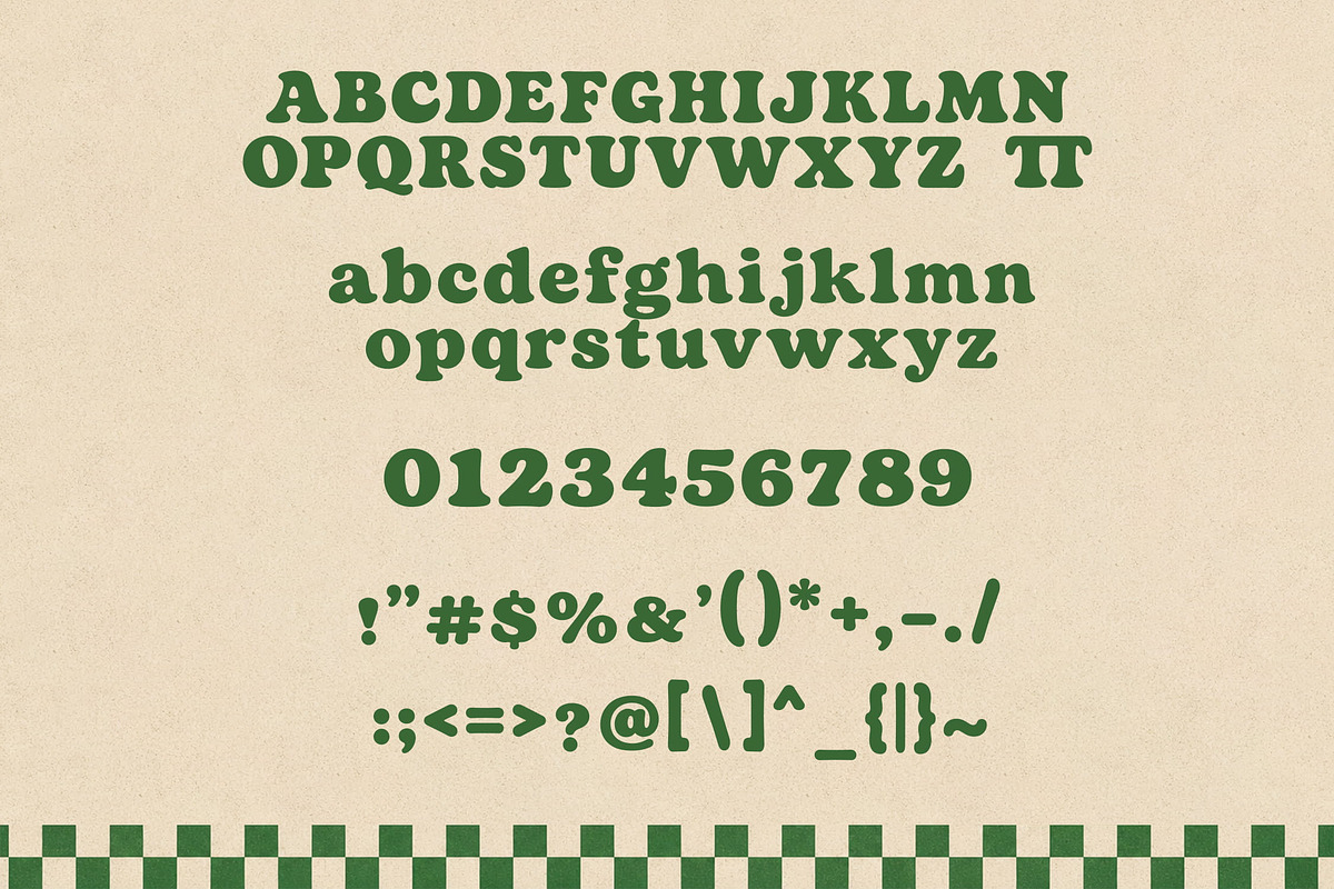 Brackenly - Retro Display Font, a Serif Font by NTC Graphic (Photo 11 of 12)
