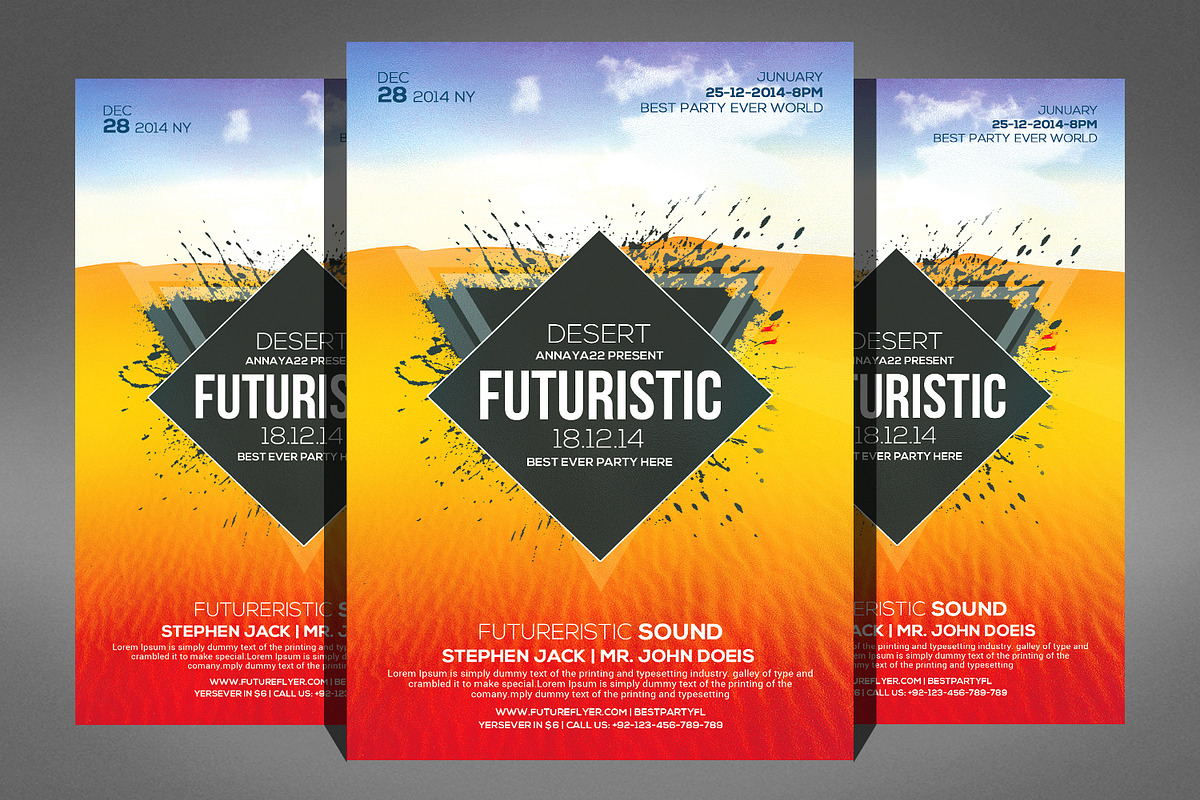 100 Party Flyer Bundle, a Flyer Template by Graphic Templates (Photo 52 of 101)