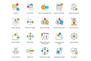 74 Cryptocurrency Modern Icons, an Icon by Flat Icons (Thumbnail 2 of 5)