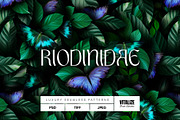Riodinidae — Luxury Seamless Pattern, a Pattern Graphic by Designnina Shop (Thumbnail 1 of 14)