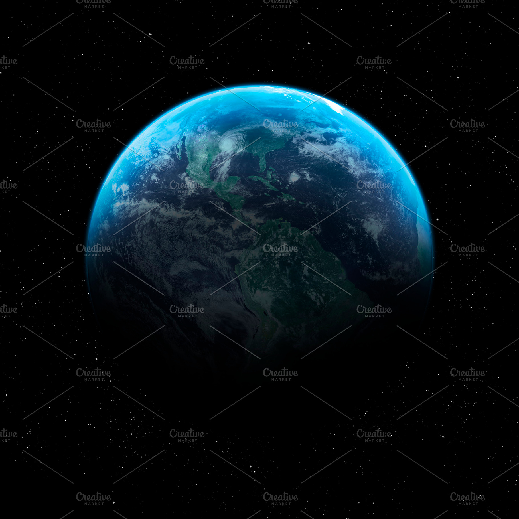 Planet earth stock photo containing earth and planet, an Abstract Photo by Vadim Sadovski