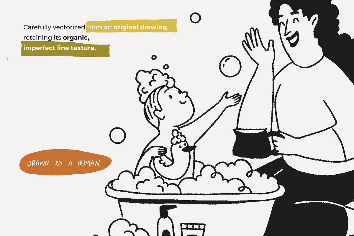 Tiny Stories: Parenting Doodles, a Person Illustration by Olly Kava (Photo 5 of 8)