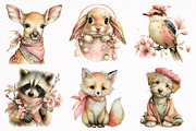 Summer Watercolor Clipart PNG, an Illustration by DreamArtGraphic (Thumbnail 3 of 8)