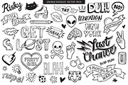 Grunge Graffiti Doodles Vector Pack, a Decorative Illustration by Lindy_doodle (Thumbnail 9 of 13)