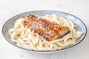 Udon Noodles With Baked Eel And Swee, a Food & Drink Photo by Alexander Prokopenko