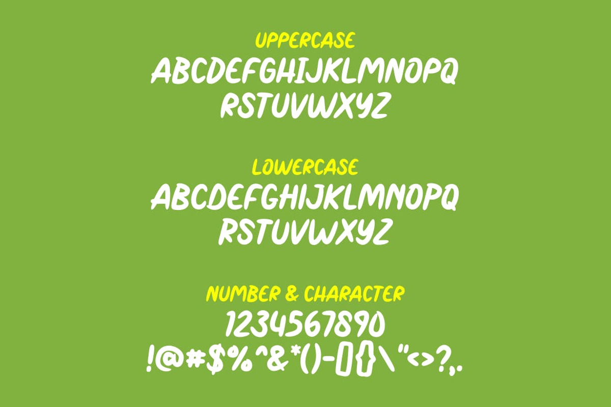 COMICO - Kids font, a Sans Serif Font by TokoPress (Photo 2 of 10)
