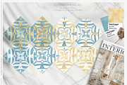 Islamic Moroccan & Azulejos Patterns, a Pattern Graphic by Alisa Fimen Design (Thumbnail 10 of 11)