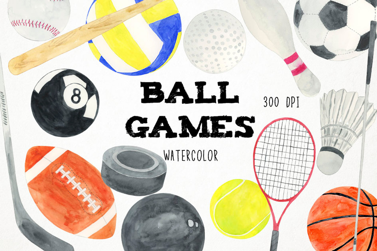 Sports Clipart, a Sport Illustration by Paulaparaula (Photo 1 of 4)