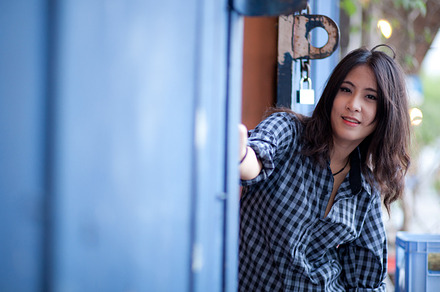 Portrait asian girl stock photo containing adorable and adult, a Person Photo by a454