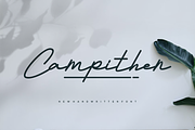 Campithen Font, a Handwritten Font by albert_kalingga (Thumbnail 1 of 5)