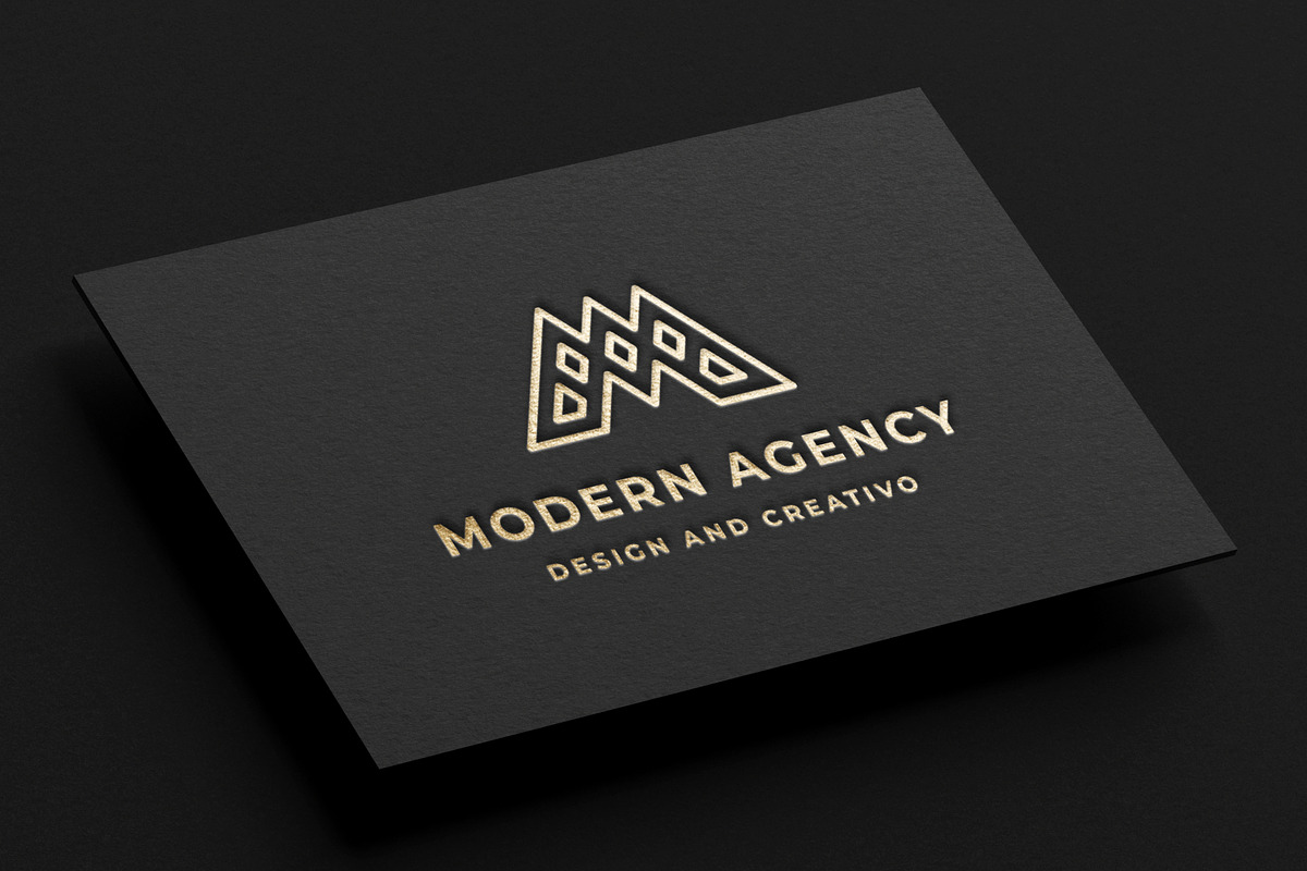 Modern Agency Letter M Logo, a Branding & Logo Template by Design_Planet (Photo 5 of 5)