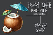 Cute Retro Summer Clipart, an Illustration by Rose Art (Thumbnail 8 of 9)