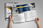 Company Profile Template V9, a Brochure Template by JanySultana (Thumbnail 11 of 14)