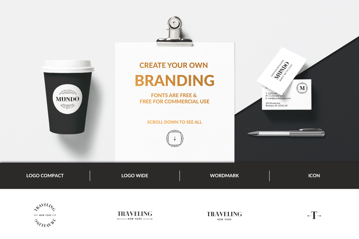 30 Premade Logos – Minimal Edition, a Branding & Logo Template by AgataCreate (Photo 5 of 7)