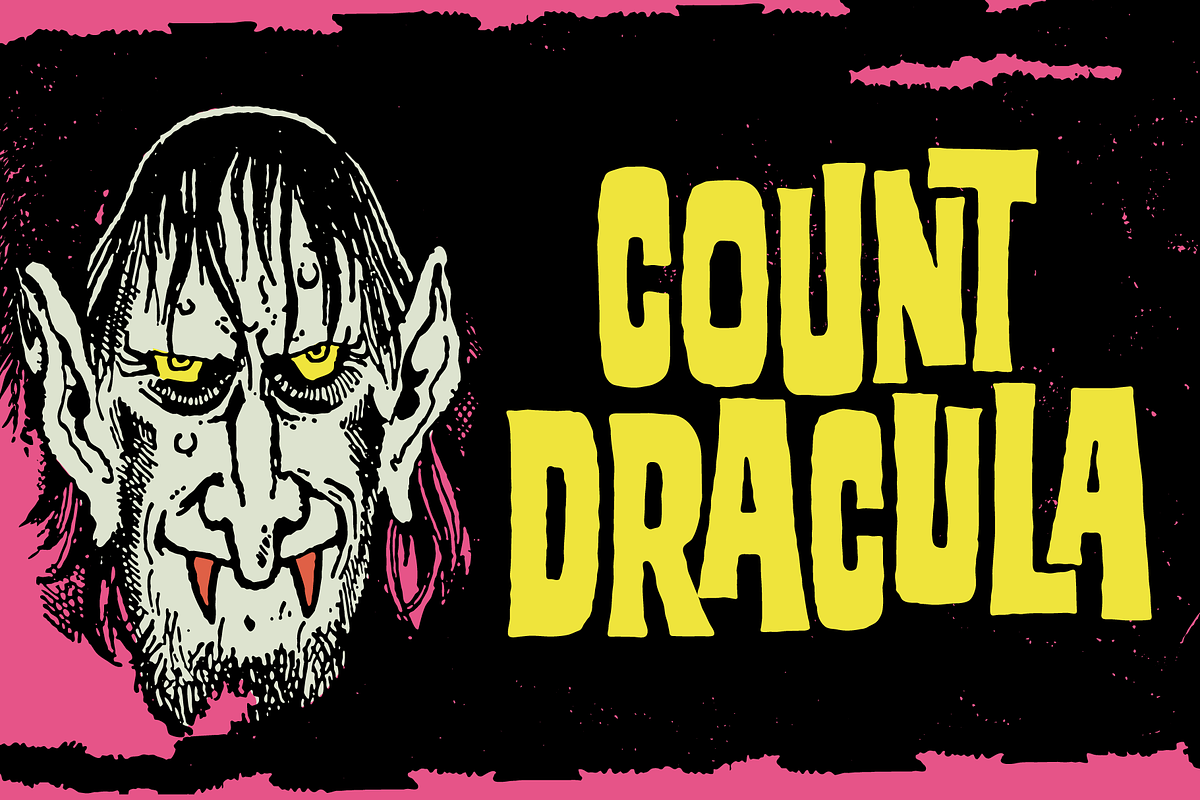 Nocturne Vintage Horror Collection, a Font by Paper Moon Graphic Supply (Photo 16 of 16)
