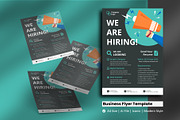 Creative Recruitment Flyer Template, a Flyer Template by rivatxfz (Thumbnail 1 of 3)