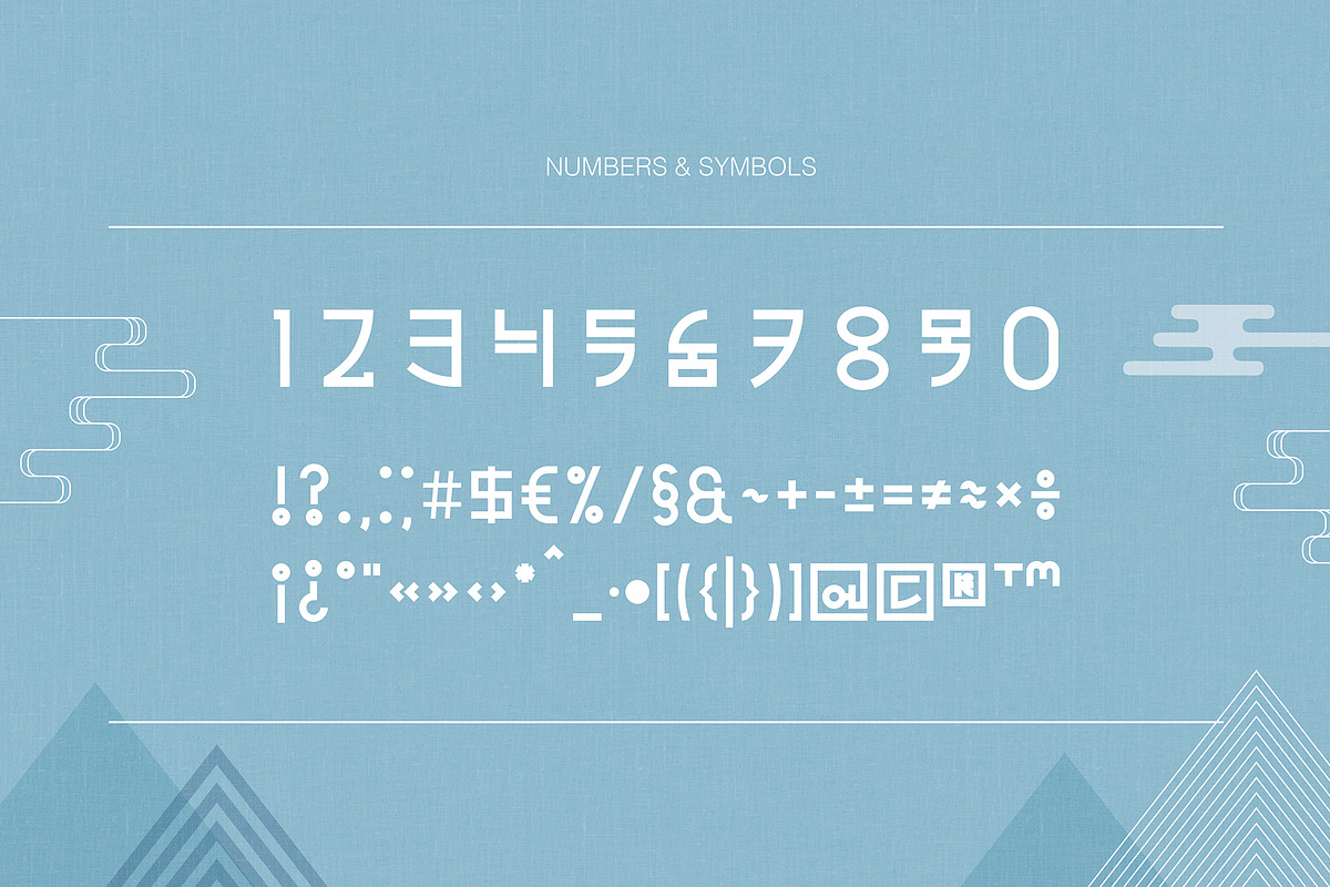 Bomsan – korean style font, a Sans Serif Font by My May Day (Photo 6 of 11)