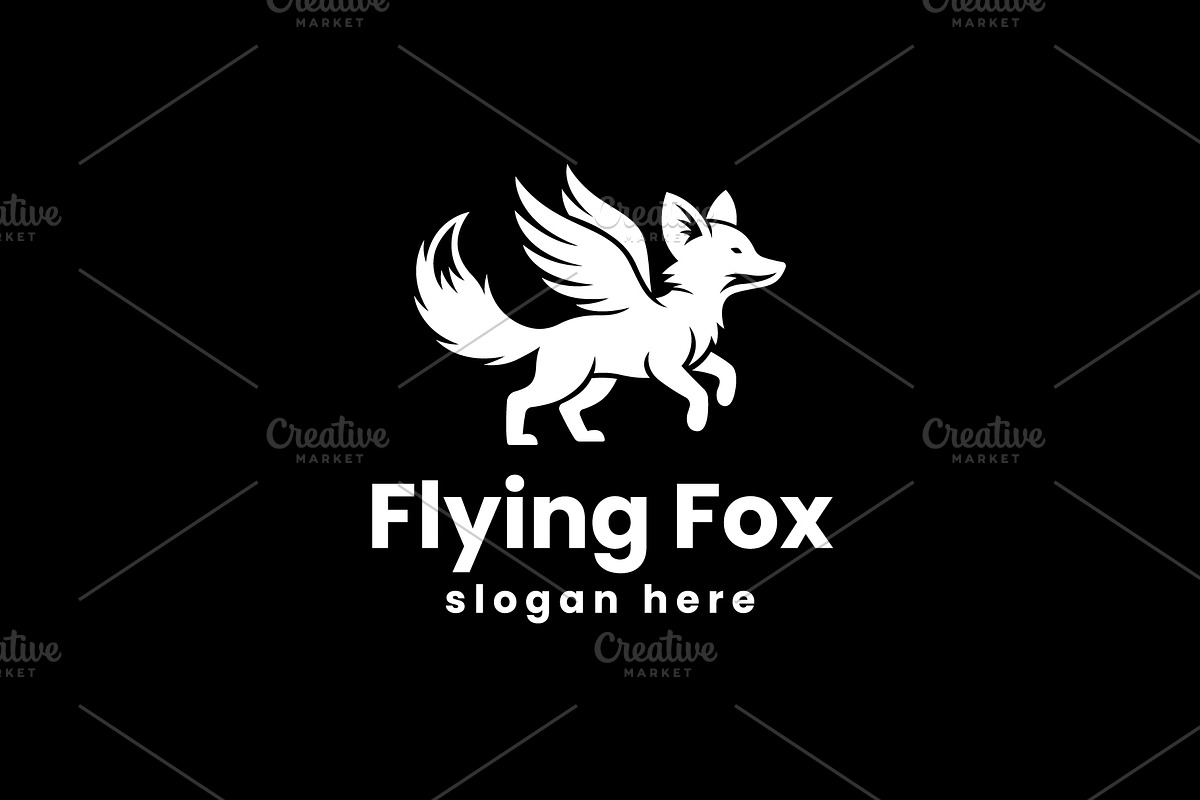 Flying Fox Logo, a Branding & Logo Template by Pixes (Photo 3 of 3)