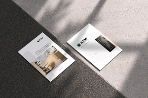 A4 Brochure Catalog Mockups