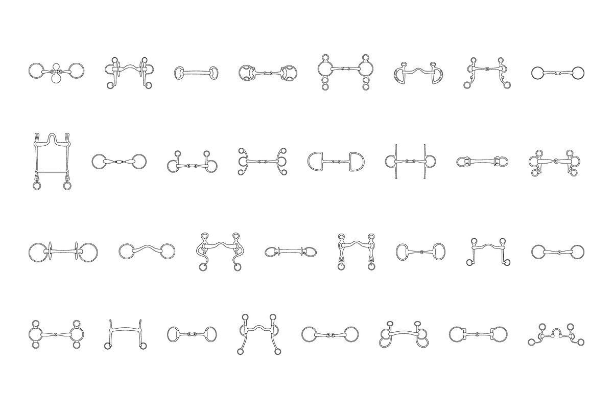 Horse bits, an Object Illustration by Naurider (Photo 2 of 6)