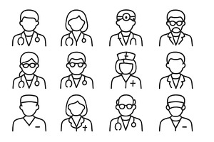 Medical professionals in various, a Health & Medical Photo by ZinetroN